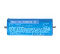 vhbw Batería reemplaza Braun 81377206, 81489177, 703-0925, UR18500L, UR18500Y para afeitadora (1900 mAh, 3,6 V, Li-Ion)