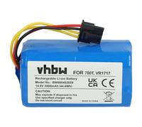 vhbw Batería reemplaza Cecotec CONG0003 para Robot Limpieza (3000 mAh, 14,8 V, Li-Ion)