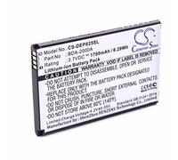 vhbw Batería reemplaza Doro BDA-2000A para móvil, Smartphone Personas Mayores (1700 mAh, 3,7 V, Li-Ion)