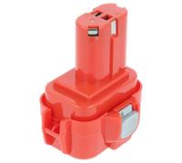 vhbw Batería reemplaza Makita 9133, 9122, 9135, 9134, 193977-7, 193156-7, 638344-4-2, 9120 para Herramienta (1500 mAh, NiMH, 9,6 V)
