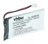 vhbw Batería reemplaza Mitel 50006764, 50005711 para teléfono Fijo o inalámbrico (240 mAh, 3,7 V, Li-Poli)