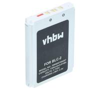 vhbw Batería reemplaza Nokia BLC-2, BLC-1, BMC-3, BLC-3 para móvil, Smartphone (1300 mAh, 3,7 V, Li-Ion)
