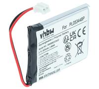 vhbw Batería reemplaza Nolan PL053448P | para casco de moto (800 mAh, 3,7 V, Li-poli)