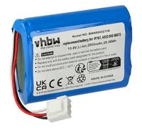 vhbw Batería reemplaza Philips IP797, 4322 005 38072 para Robot Limpieza (2600 mAh, 10,8 V, Li-Ion, sin Carcasa)