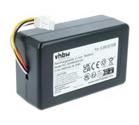vhbw Batería reemplaza Samsung DJ96-00193F, DJ96-00193B, DJ68-00741V-00, VCA-RBT72 para Robot Limpieza (2,6 Ah, 21,6 V, Li-Ion)
