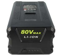 vhbw Batería reemplaza Stiga BT 80 Li 5.0, BT 80 Li 4.0 para cortacésped recortabordes desbrozadora 4000mAh 80V Li-Ion