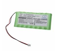 vhbw Batería reemplaza Visonic GP220AAH8BMX para Sistema de Alarma (2000 mAh, 9,6 V, NiMH)