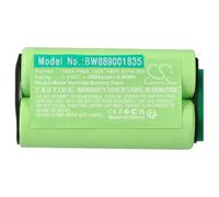 vhbw Batería reemplaza Wahl 1854, 1855, 0114-300, 1854-7988 para afeitadora (2000 mAh, 2,4 V, NiMH)