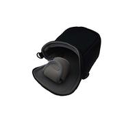 vhbw Bolsa para cámara Compatible con Sony Handycam HDR-XR260VE, HXR-NX30, HXR-NX30E cámara - Negro, Incl. Correa de Hombro, 151 x 150 x 76 mm