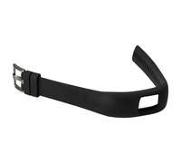 vhbw Brazalete compatible con Garmin Vivofit 4 smartwatch - 23 cm silicona negro