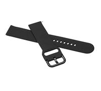 vhbw Brazalete, correa compatible con Samsung Galaxy Watch Active 2, SM-R820, SM-R830 smartwatch - 13 + 8,8 cm silicona negro