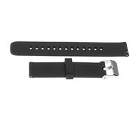 vhbw brazalete L compatible con Motorola Moto 360 II 42mm smartwatch - 12,2cm + 8,5 cm silicona negro