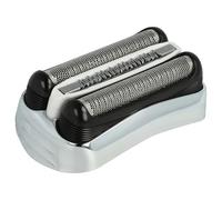 vhbw Cabezal afeitado compatible con Braun nueva generación 300, 3010, 3020, 3030, 3040, 3045, 3050cc, 3070cc, 3080s, 3090cc Afeitadora - Cartucho cabezal, plata