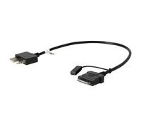 vhbw Cable Adaptador AUX Line In Radio de Coche Compatible con Apple iPod Modelos con conexión de 30 Pines vehículo - USB