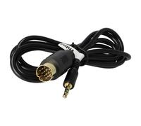 vhbw Cable Adaptador AUX Line In Radio de Coche reemplaza Kenwood CA-C1AX para vehículo