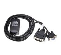 vhbw Cable adaptador Serial RS-232 PCs & dispositivos periférico compatible con Siemens Simatic S5 CPU 942, 943, 943B 300 cm negro
