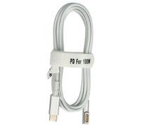 vhbw Cable Adaptador USB Tipo C a MagSafe 1 Compatible con Apple MA701CH/A, MA700LL/A Notebook, portátil - 175 cm, 100 W, PVC