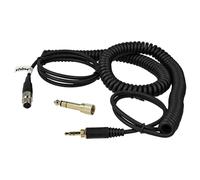 vhbw Cable audio AUX compatible con AKG K240 MK II, K141 MK II, K171 MK II auriculares - Cable audio 3,5 mm (clavija jack), 100-300 cm, negro
