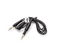 vhbw Cable audio AUX compatible con AKG K480, K452, K451, K450, K430, K490, K495, Q460 auriculares - Cable audio 3,5 mm (clavija jack), 110 cm, negro