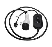 vhbw Cable Carga Tipo 2 a Tipo F Compatible con Dacia Spring Coche eléctrico - Cable conexión, 1 Fase, 16 A, 3,5 kW, 3 m