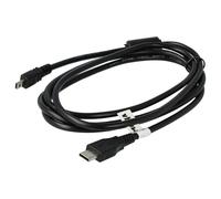 vhbw Cable datos USB-C compatible con Fuji FinePix F200EXR, F100FD, E500, F40fd, E323, F20, F31FD, F30, AX560, 7D cámara, 150 cm