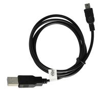 vhbw Cable datos USB compatible con Canon EOS 6D, 2000D, Rebel T7, Kiss X90 cámara, 100 cm