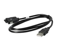 vhbw Cable datos USB compatible con Samsung SGH-E620, SGH-E720, SGH-E810, SGH-P730, SGH-S341i, SGH-S342i, SGH-Z110 móvil - negro 100 cm