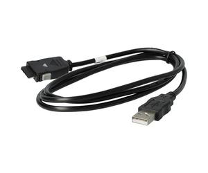 vhbw Cable datos USB compatible con Samsung SGH-E620, SGH-E720, SGH-E810, SGH-P730, SGH-S341i, SGH-S342i, SGH-Z110 móvil - negro 100 cm