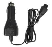 vhbw Cable de Carga para el Coche Compatible con Kärcher EDI 4, OC 3 rascador de Hielo, Limpiador a presión - Cargador 12 V Negro