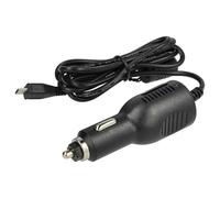vhbw Cable de Carga para el Coche Compatible con Tomtom Start 40, 50, 60 Europe Traffic, 60 Dispositivos de navegación - Cargador 12 V Negro