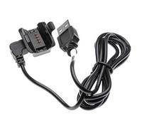 vhbw Cable de Carga USB Compatible con Garmin Epix smartwatch - Estación Acoplamiento Negro, 100 cm