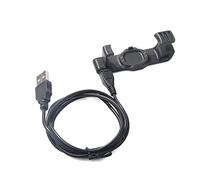 vhbw Cable de Carga USB Compatible con Garmin Forerunner 225 smartwatch - Estación Acoplamiento Negro, 94 cm