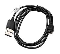 vhbw Cable de Carga USB Compatible con Garmin Venu SQ, 2, 2S, Sq Music smartwatch - Estación Carga, Cable Repuesto Negro, 100 cm