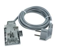 vhbw Cable de Corriente reemplaza Balay 00151382 | 00065507, 00483581 para lavavajillas - Cable de conexión, 1,72 m