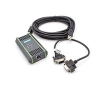 vhbw - Cable de programación con sistema de control USB compatible con Siemens Simatic S7-200, S7-300, S7-400 - Cable de conexión, 5 m