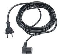 vhbw Cable para alimentación eléctrica Compatible con Nilfisk Viper, VP600, VP300, Saltix 10, LSU 375, LSU 275 aspiradoras - 5 m, Cable de conexión