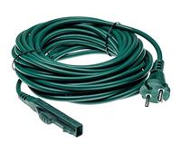 vhbw Cable para alimentación eléctrica Compatible con Vorwerk Kobold 140, 150 aspiradoras - 10m Cable de conexión