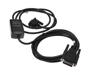 vhbw Cable SPS AG - PC TTY - RS232 Compatible con Siemens Simatic S5 Sistema de Control - Cable de conexión, 3 m