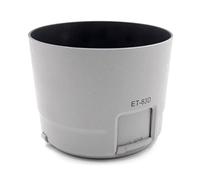 vhbw Capucha Lente Compatible con Canon EF 100-400mm f/4.5-5.6L IS II USM 77 mm Objetivo Gris Blanco, plástico, tulipán, 11,3 cm