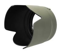 vhbw Capucha Lente Compatible con Canon EF 70-200mm F2,8L IS II USM 77 mm Objetivo Gris Blanco, plástico, tulipán, 11,3 cm