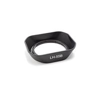 vhbw Capucha Lente Compatible con Olympus M.Zuiko Digital ED 9-18mm 1:4,0-5,6 52 mm Objetivo Negro, plástico, Cuadrado