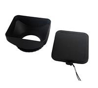 vhbw Capucha Lente Compatible con Panasonic Objetivo con Rosca Interna 37 mm - Parasol Objetivo, Negro