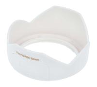 vhbw Capucha Lente Compatible con Pentax SMC DA 18-55mm F / 3,5-5,6 AL 6 AL WR 52 mm Objetivo Blanco, plástico, tulipán, 8 cm