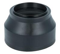 vhbw Capucha Lente Compatible con Sony E 30 mm 3.5 Macro (SEL-30M35) | para E 35 mm 1.8 OSS 49 mm objetivo cámara negro, redonda, 7,4 cm, negro