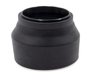 vhbw Capucha Lente Compatible con Zeiss Loxia 2/50 mm, Loxia 2.8/21 mm, Loxia 2/35 mm 52 mm Objetivo Negro, Caucho, Redonda, 7,2 cm