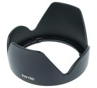 vhbw Capucha Lente para 72 mm Objetivo Negro | tulipán, cierre de bayoneta, 10,1 cm, negro