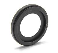 vhbw Capucha Lente reemplaza Canon ES-52 para 52 mm Objetivo Negro