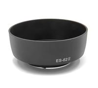vhbw Capucha Lente reemplaza Canon ES-62 II para 52 mm Objetivo Negro, plástico, Redonda, 8,4 cm
