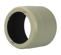 vhbw Capucha Lente reemplaza Canon ET-73B para Objetivo de 67 mm Objektiv - Capucha Lente, Blanco/Gris, plástico, Redonda