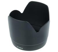 vhbw Capucha Lente reemplaza Canon ET-83 II para 77 mm Objetivo Negro, plástico, tulipán, 11,1 cm
